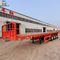 4 Axles Flatbed Semitrailer 50 Tons - 60 Tons Produced For Ghana Market
